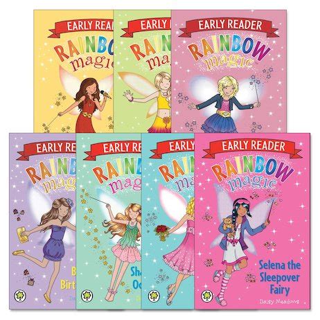 Rainbow magic reading practice for young children